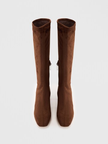 STEVE MADDEN Boots 'Holly' in Brown