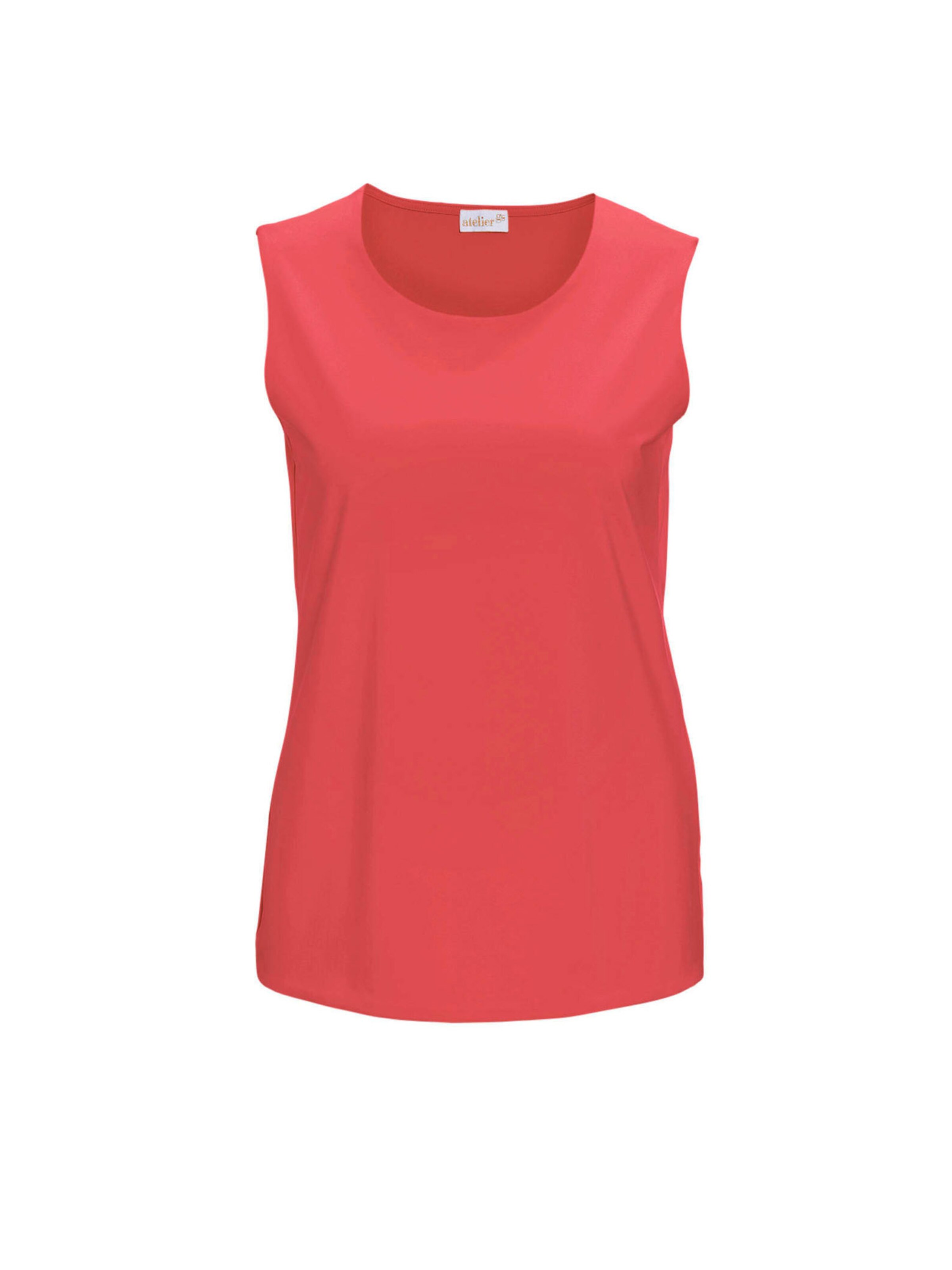Goldner Top in Rot: Vorderseite