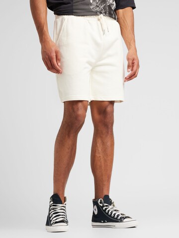ELLESSE Normalny krój Spodnie 'Fontanza' w kolorze biały: przód