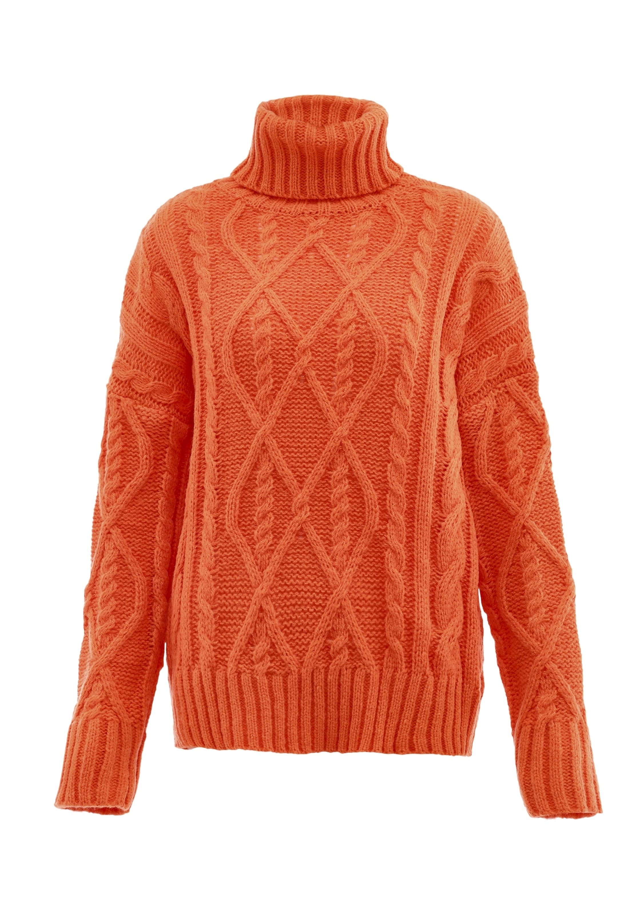 Sookie Sweater in Orange: front