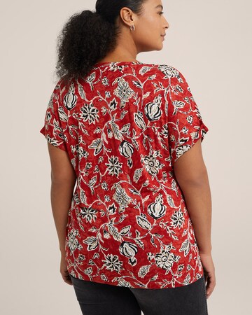 T-shirt WE Fashion en rouge