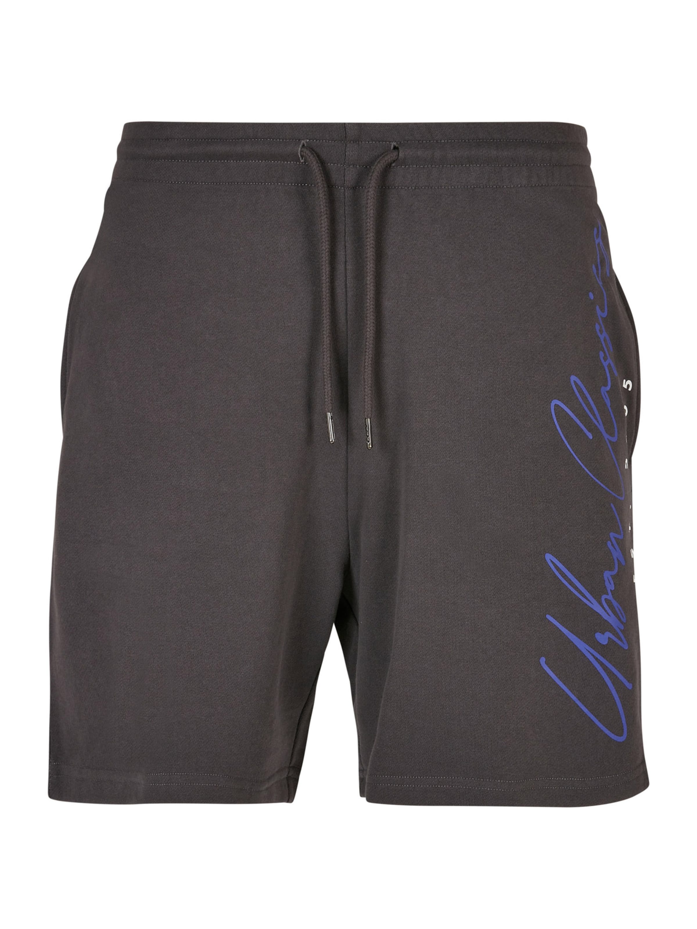 Urban Classics Regular Trousers in Grey: front