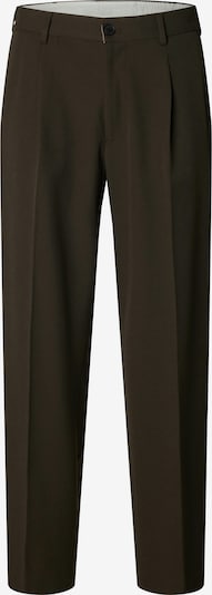 SELECTED Suorat housut 'SLH220-Finn' koossa 44 värissä tummanruskea, Tuotenäkymä
