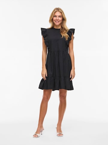 VILA Poletna obleka 'VIRUFELLA' | črna barva