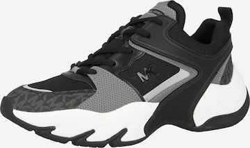 Michael Kors Ниски маратонки 'CHASE' в черно: отпред