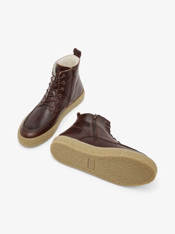 Bianco Lace-Up Boots 'BIACHAD' in Brown
