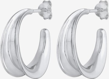 Boucles d'oreilles ELLI en argent : devant