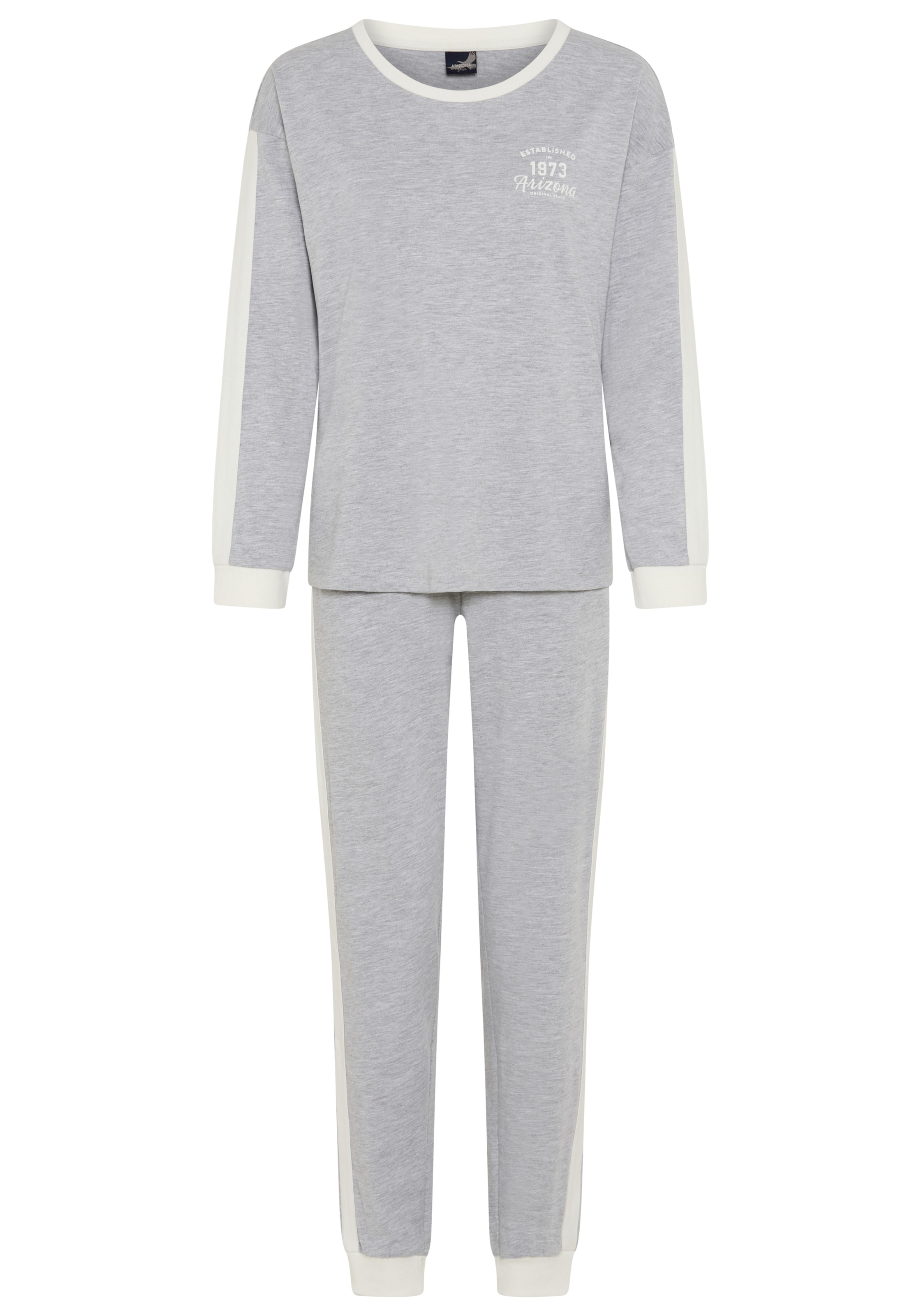 ARIZONA Pajama in Grey: front