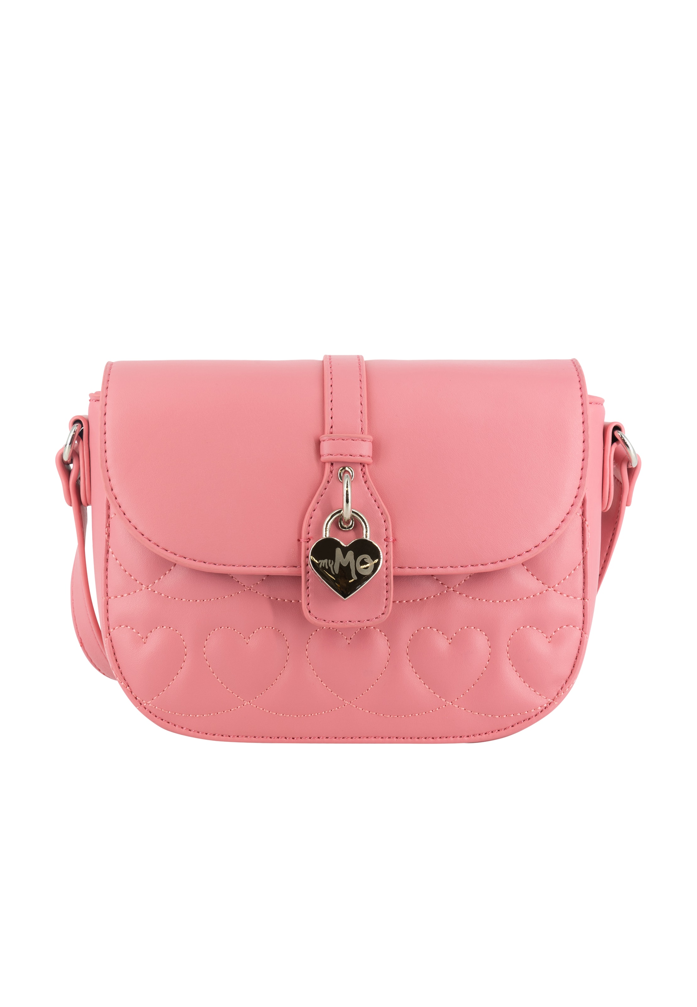 Borsa a tracolla di MYMO in rosa: frontale