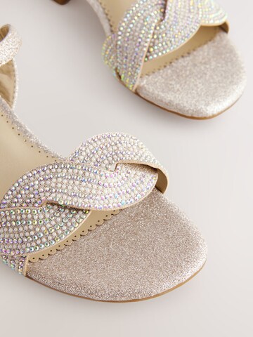 Next Sandal i guld