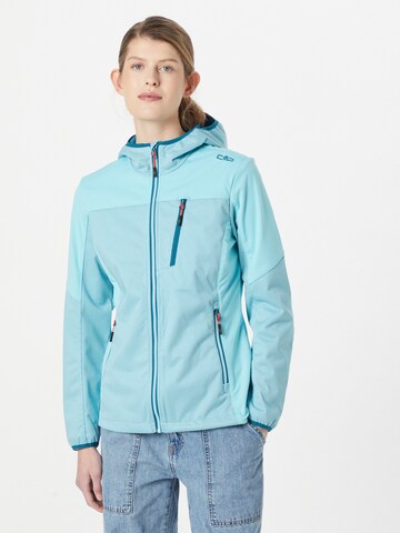 Veste outdoor CMP en bleu : devant