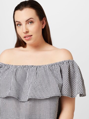 Bluză 'SARAH' de la ONLY Curve pe negru