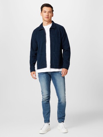 By Garment Makers Between-Season Jacket 'Matt' in Blue
