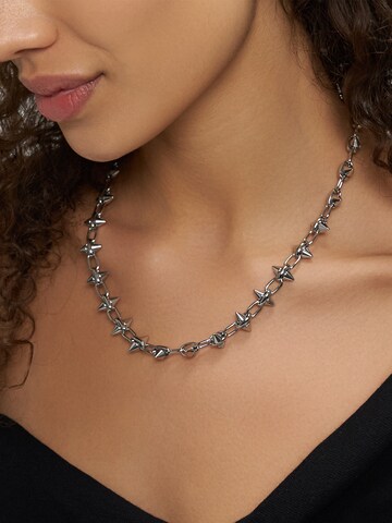 Chaîne 'Spikes' Liebeskind Berlin en argent