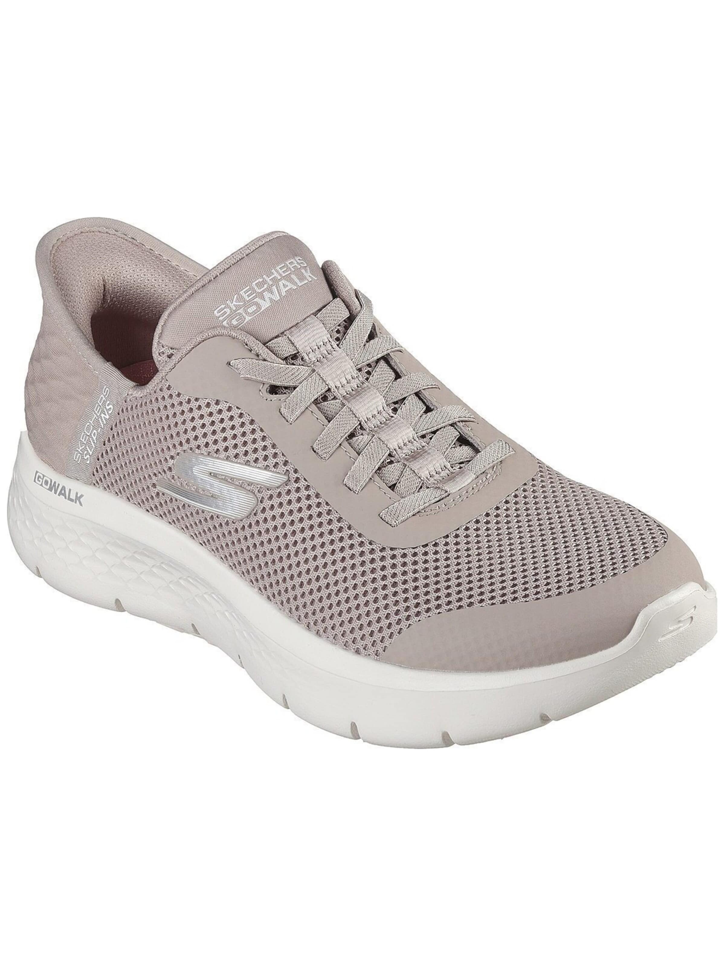 Slip on 'GO WALK FLEX - GRAND' SKECHERS en rose : devant