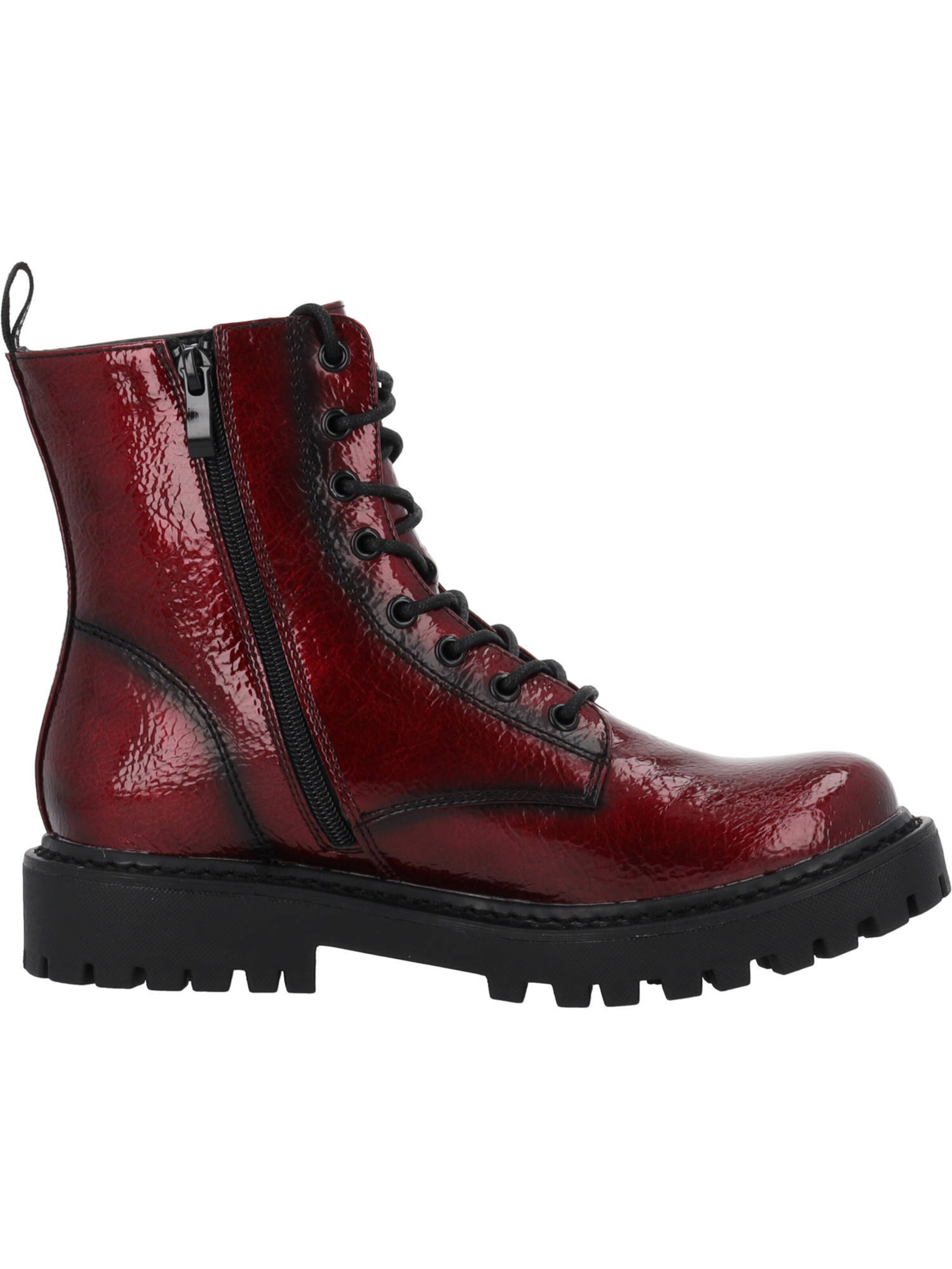 Palado Schnürstiefel 'Noleta' in Rot
