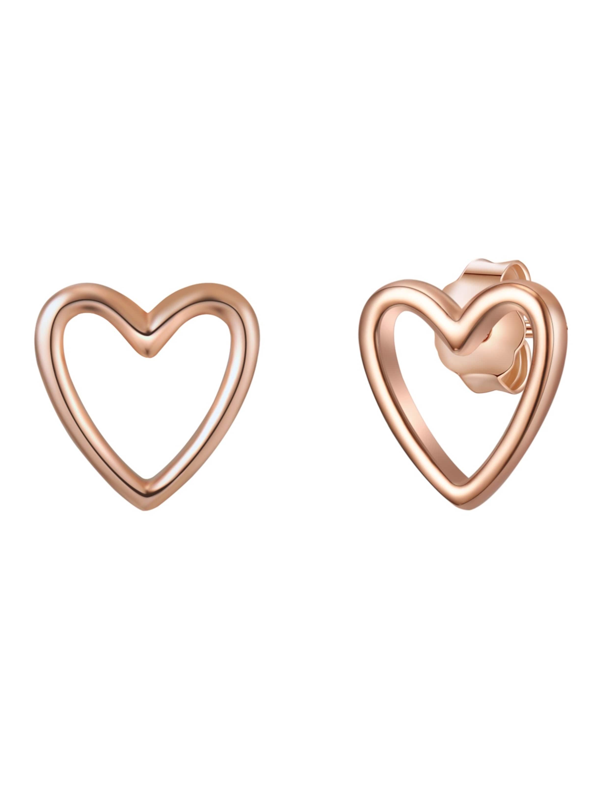 Lulu & Jane Ohrringe in Gold: Vorderseite