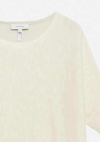 COMMA Strickpullover in Beige