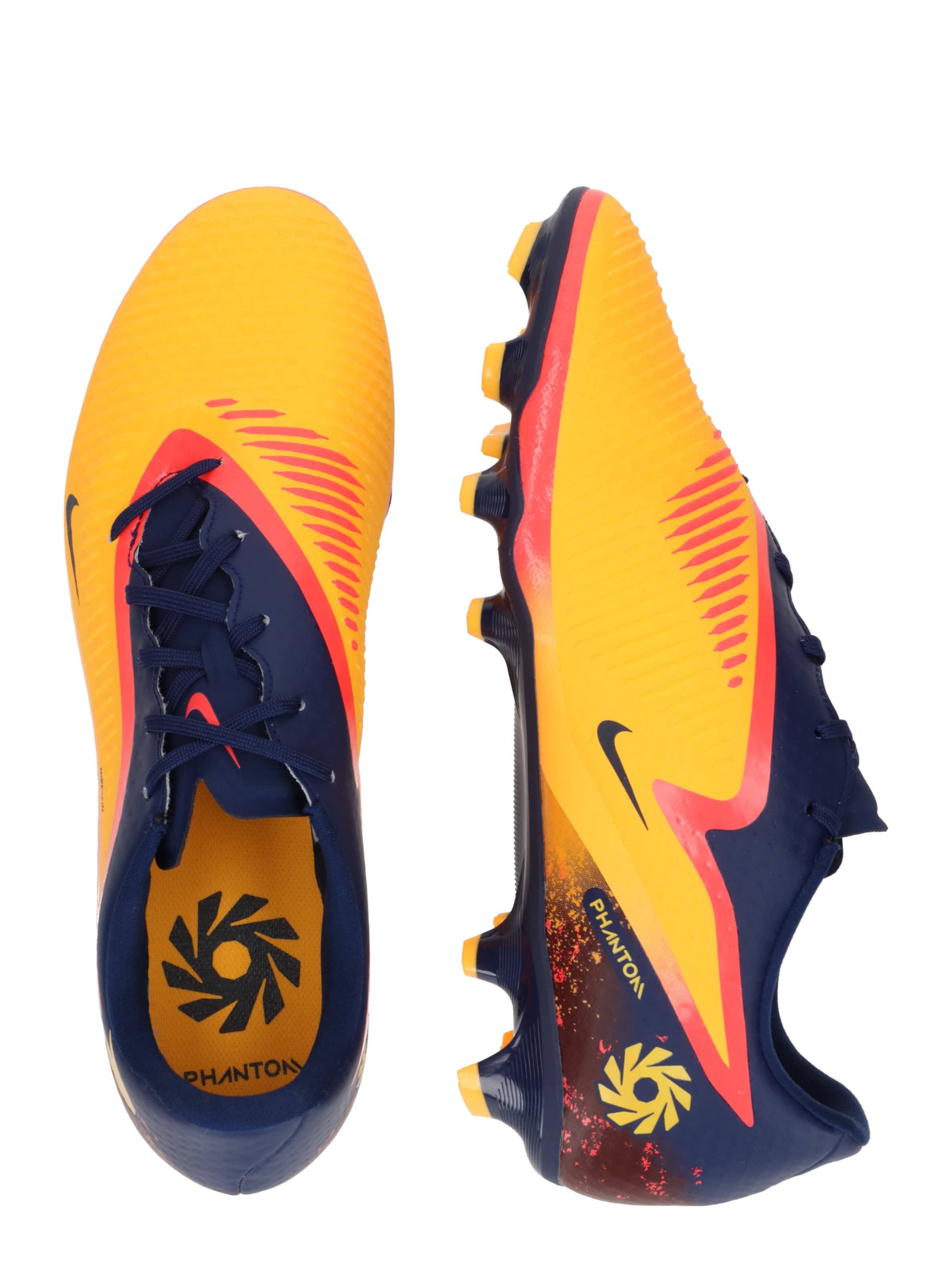 Chaussure de foot 'Phantom 6' NIKE en jaune
