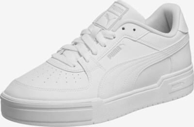 PUMA Baskets basses en blanc, Vue avec produit