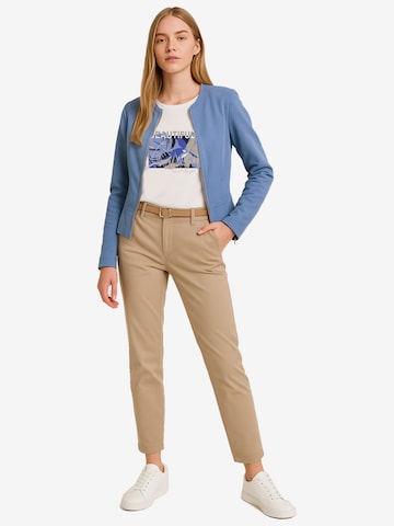Betty Barclay Loose fit Chino trousers in Beige: front