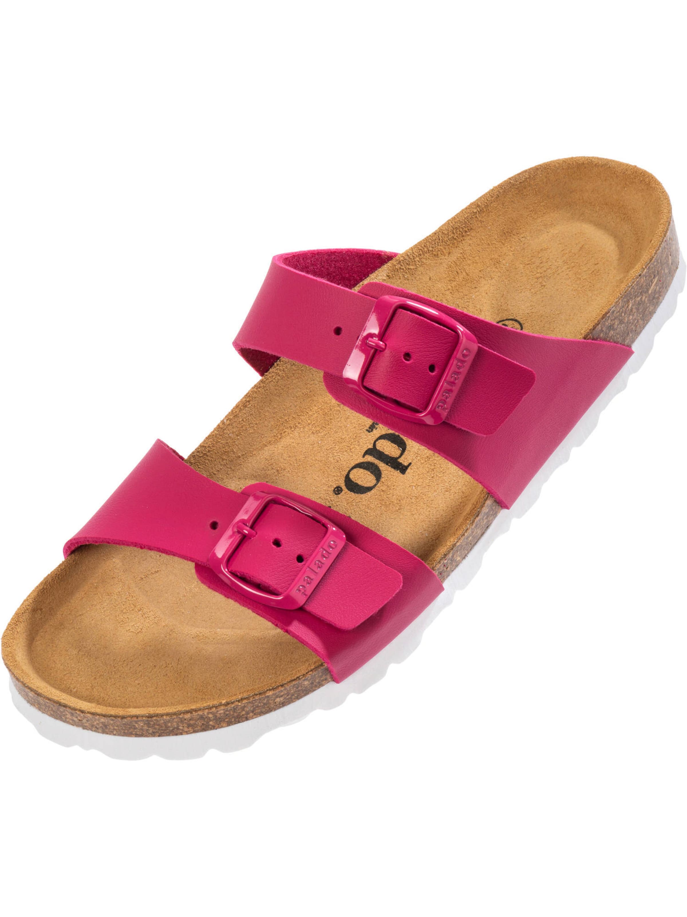 Palado Mule 'Samos PF' in Red: front