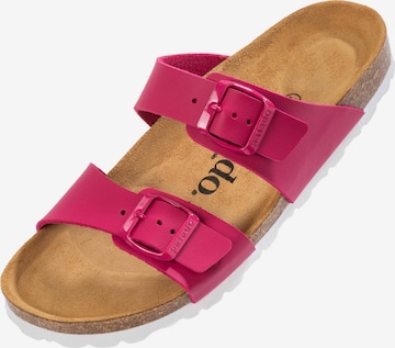 Mule 'Samos PF' Palado en rouge : devant