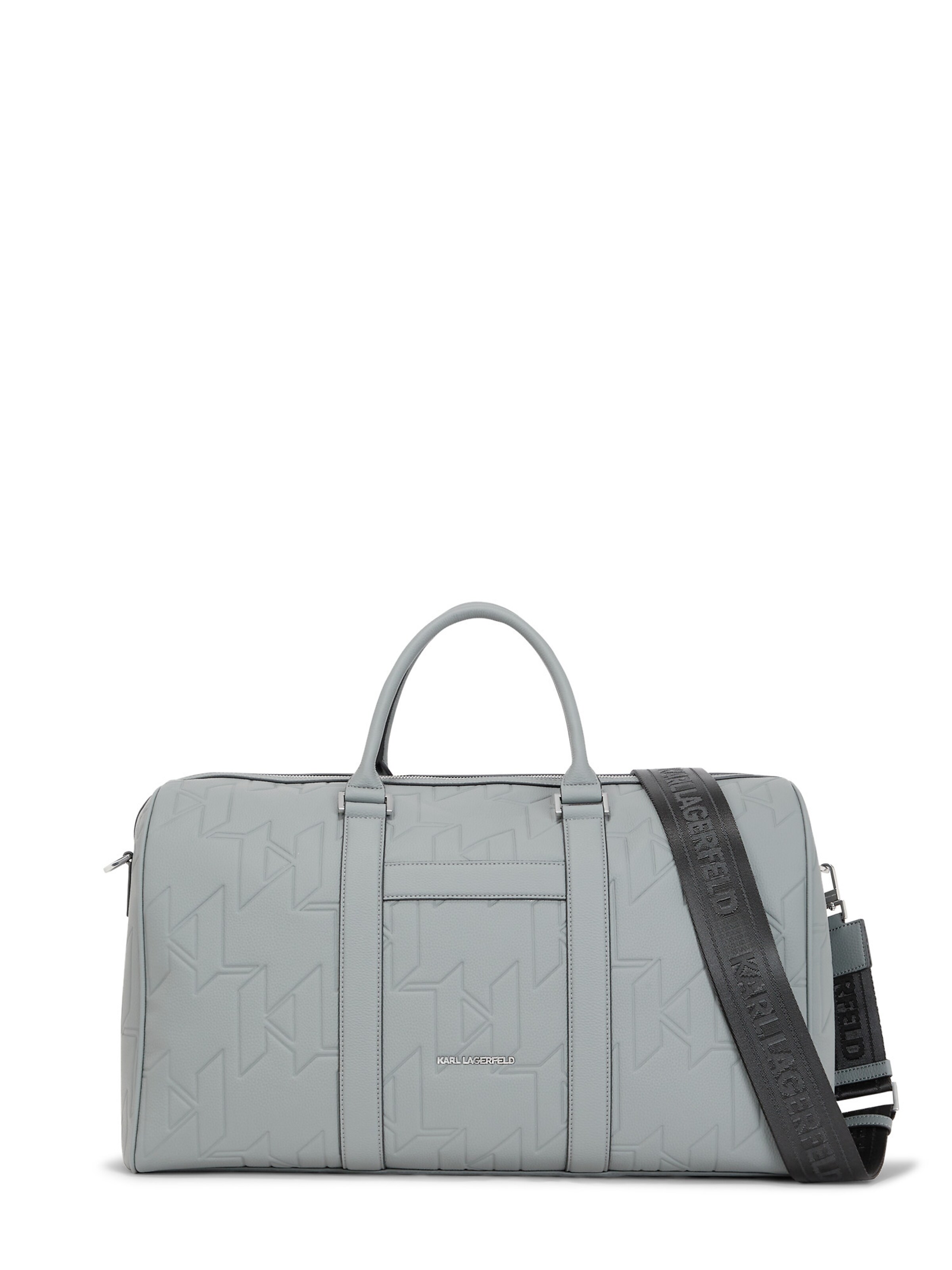 pelēks Karl Lagerfeld Ceļojumu soma: no priekšpuses