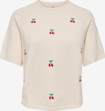 ONLY Sweter 'ONLKatia' w kolorze szary: przód