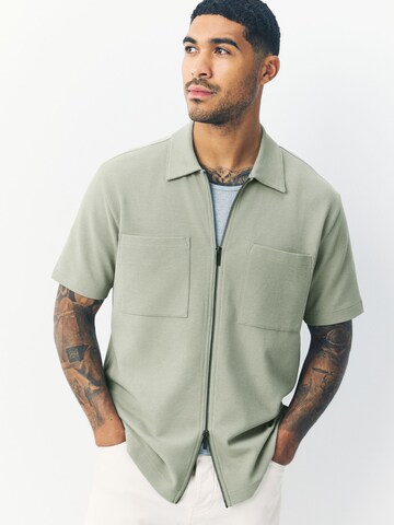 Next Regular fit Overhemd in Groen: voorkant
