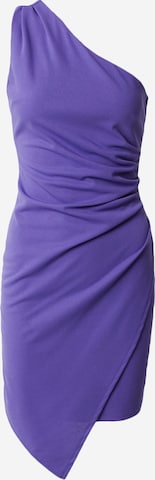 Robe de cocktail 'LIZA' WAL G. en violet : devant