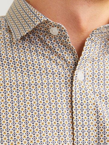 JACK & JONES Slim fit Πουκάμισο 'JPRBlackpool' σε κίτρινο