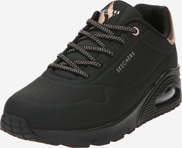 SKECHERS Sneakers laag 'Uno' in Zwart: voorkant