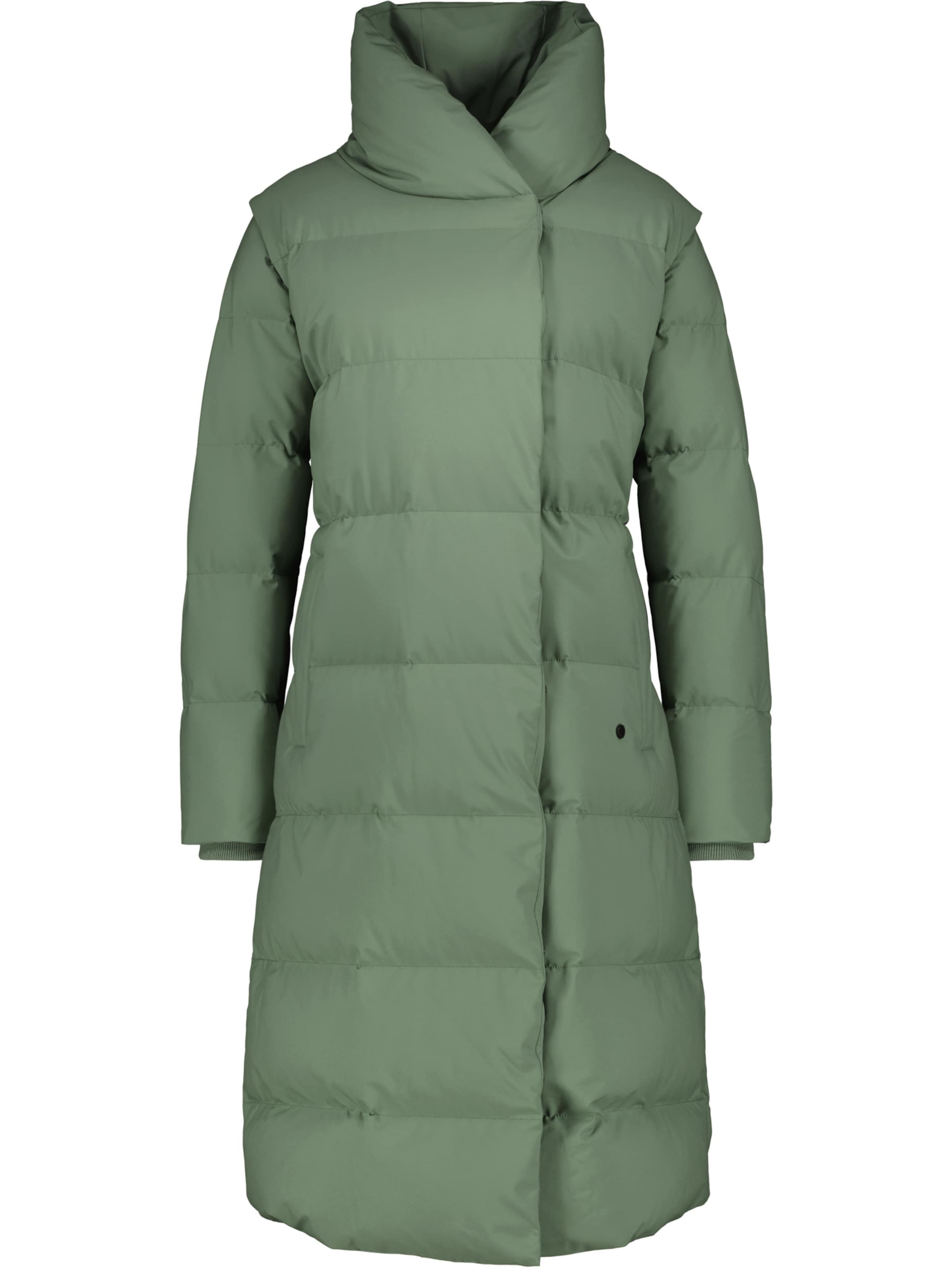 alife &amp; kickin Winter Coat &#x27;FleurAK&#x27; in Green: front