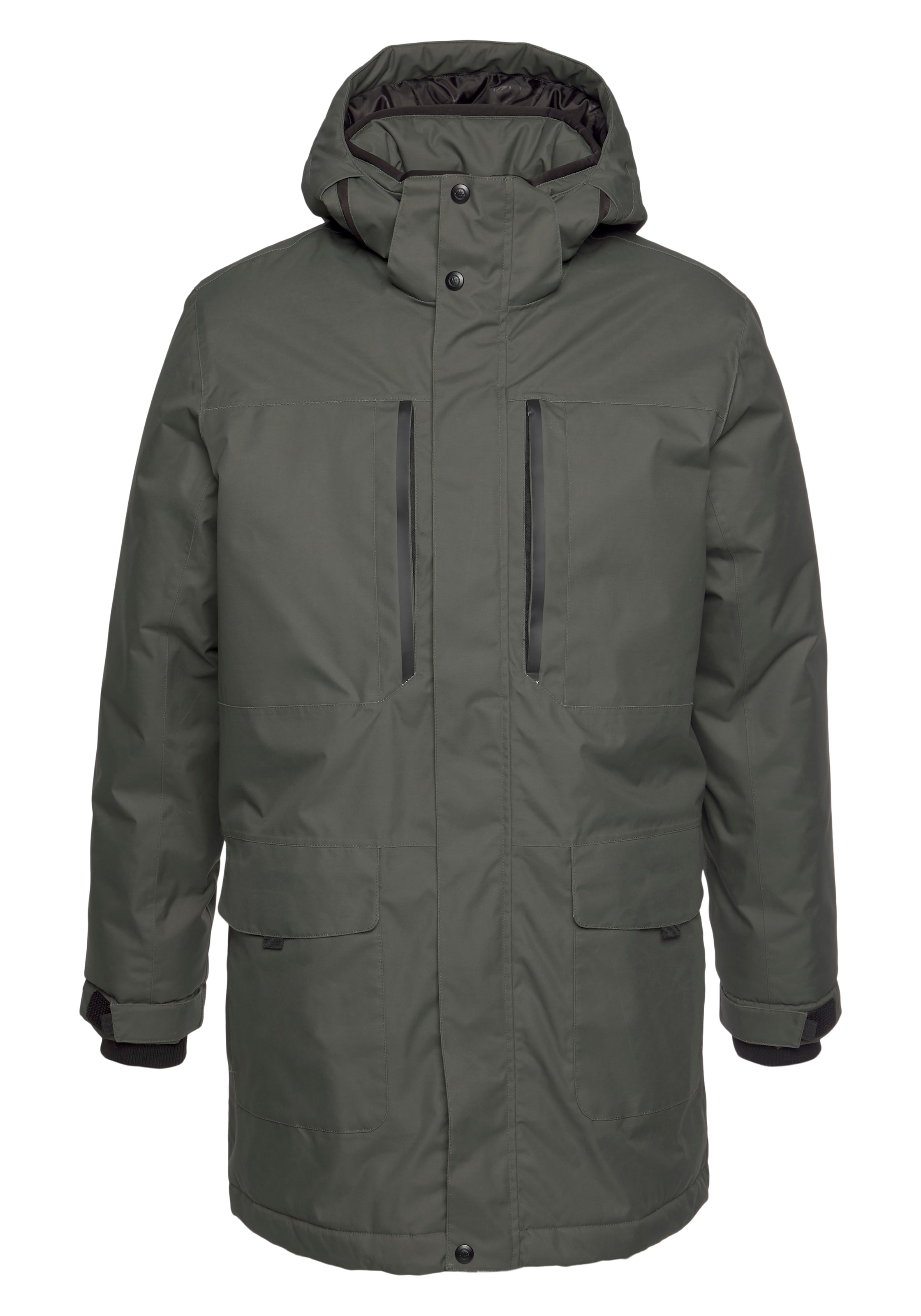 POLARINO Jacke in Grün: Vorderseite