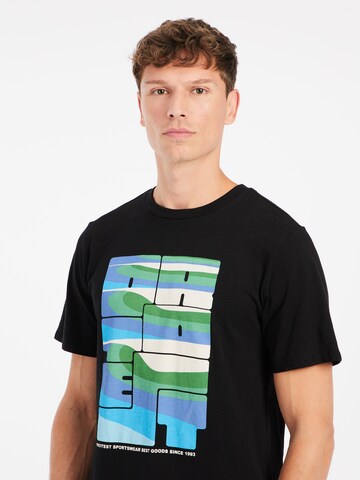 PROTEST Shirt 'PRTNiagra' in Black