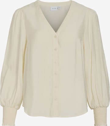 VILA Bluse in Beige: Vorderseite