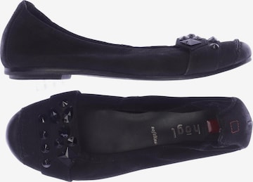 Högl Flats & Loafers in 38 in Black: front