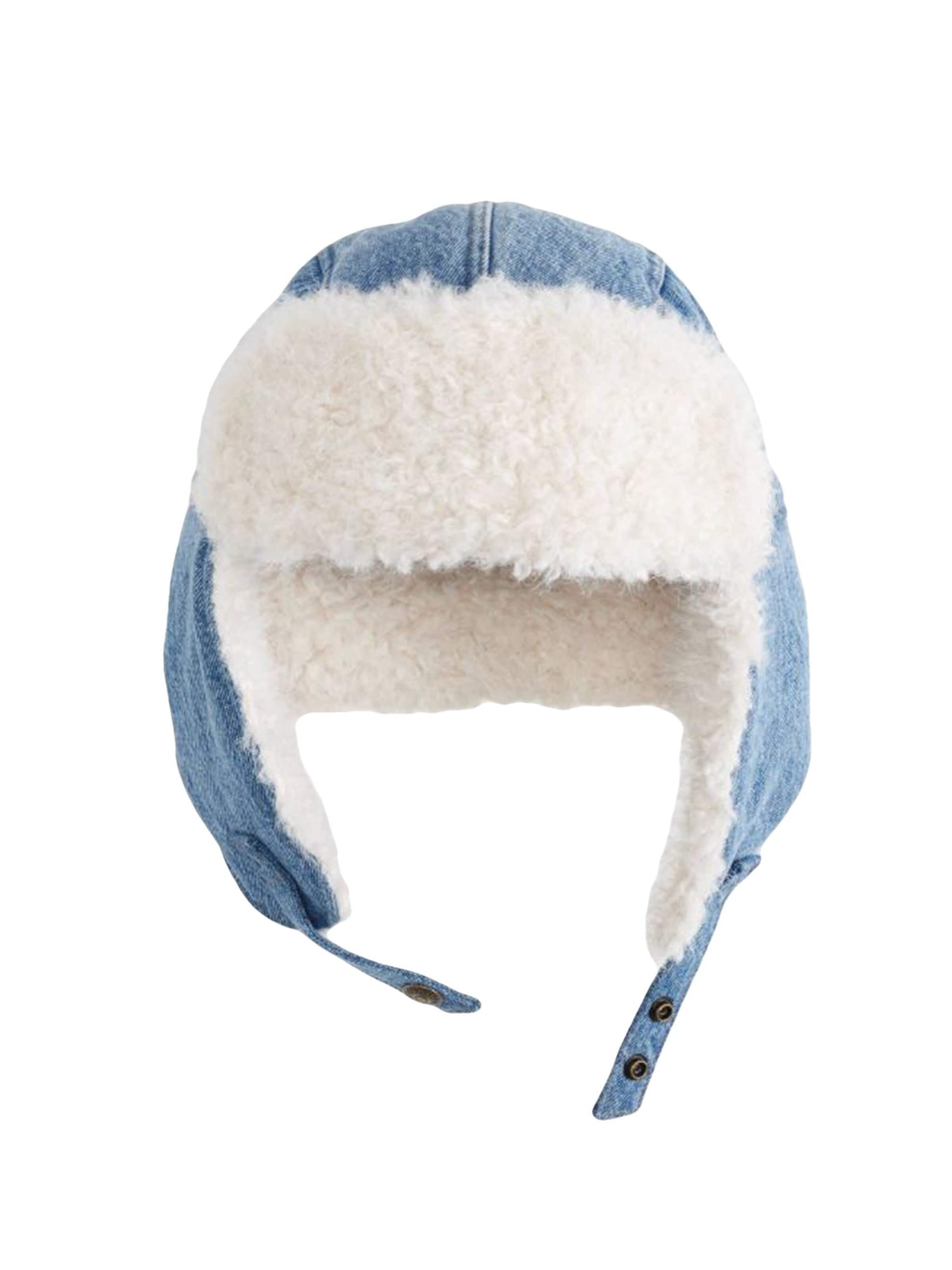 Chapeaux 'Cozy Trapper Blue Sky Wash' LEVI'S ® en bleu : devant