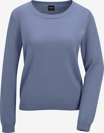 MADELEINE Pullover in Blau: Vorderseite