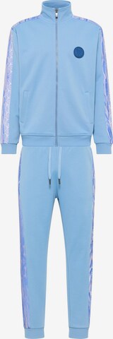 Carlo Colucci Sweatsuit ' Delogu ' in Blue: front