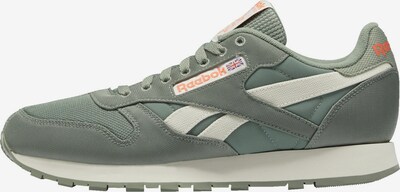 Reebok Classic Sneakers laag in de kleur Pastelgroen / Neonoranje, Productweergave