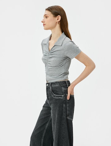 Koton Gebreid vest in Grijs