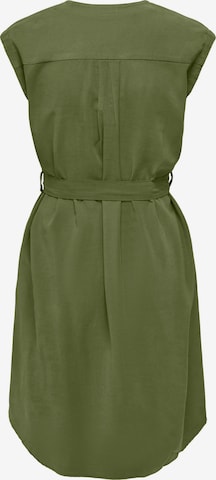 ONLY - Vestido camisero 'LARIS' en verde