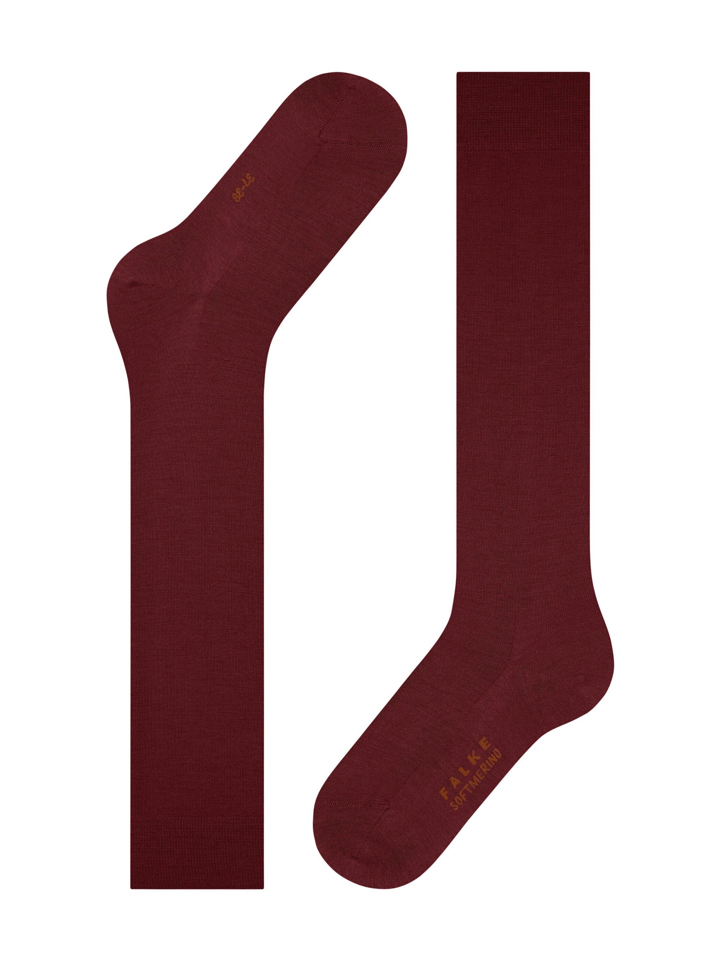 FALKE Kniestrümpfe 'Softmerino'‌‌‌‌‌‌ in Braun