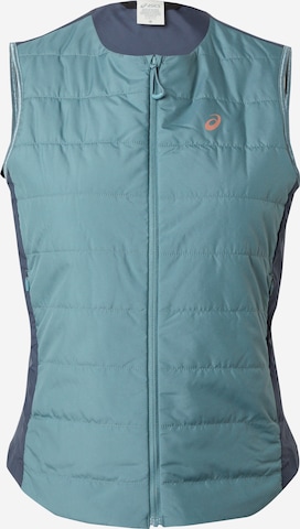 ASICS Sports Vest in Green: front