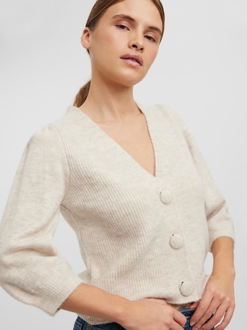 VERO MODA Knit Cardigan 'Lila' in Grey