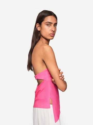 Haut Bershka en rose