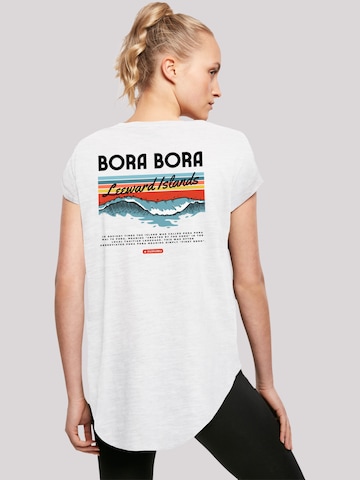 F4NT4STIC Shirt 'Bora Bora Leewards Island' in White | ABOUT YOU