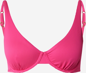 Triangle Hauts de bikini HOLLISTER en rose : devant